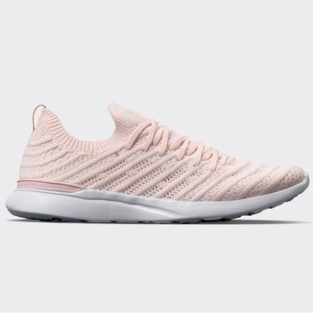 APL (Athletic Propulsion Labs) Women's TechLoom Wave Sneakers Pink/White 9.5 - Picture 1 of 12